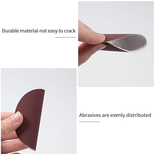 SPEEDWOX 100pcs Sanding Discs 3 Inch Sandpaper 2000 Grit Hook and Loop Sanding Discs for Drill Grinder Rotary Tools No Hole