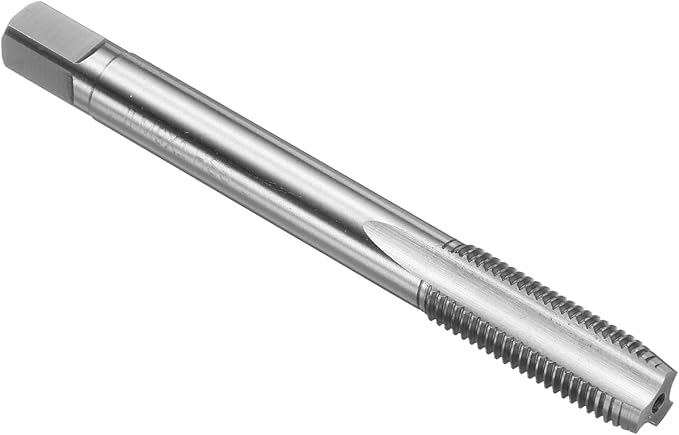 uxcell Hand Plug Tap M9 x 1 H2 Metric Thread Plug Style Taps Straight Flute Screw Tapping Threading Tool 9CrSi Alloy Tool Steel