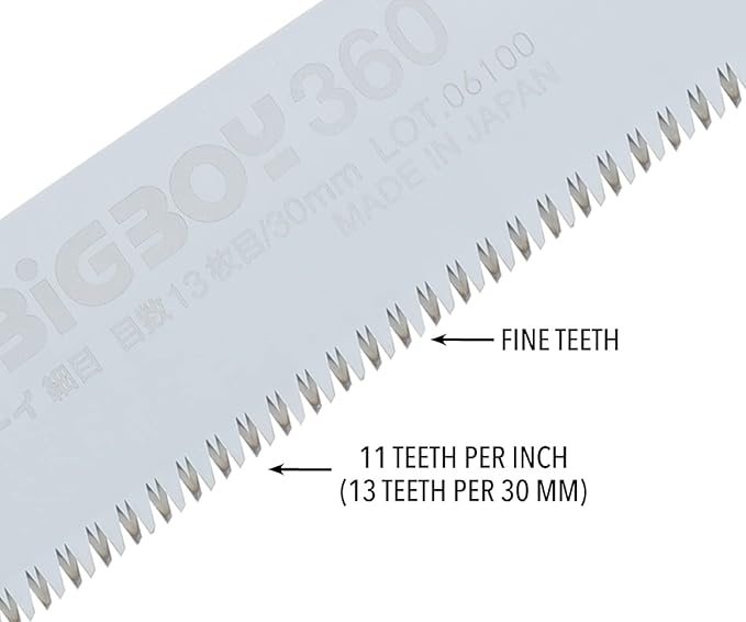 Silky Professional BIGBOY Folding Saw 360mm Fine Teeth (352-36)