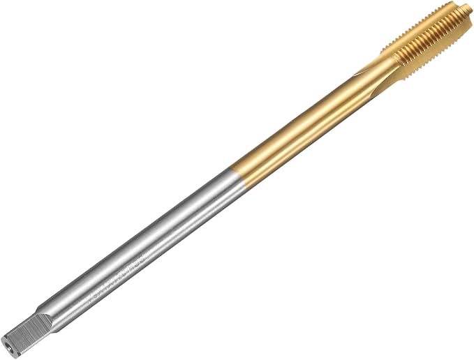 uxcell Metric Thread Tap M9 x 1 H2 130mm Straight Flute Screw Thread Milling Machine Taps Threading Tapping Repair Tool