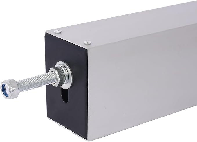 Henf Rolling Magnetic Sweeper, Heavy Duty Magnet Roller Magnetic Pickup Sweeper with Wheels, Quick Release Latch and Adjustable Long Handle for Nails Needles Screws Collection (36 Inch-1)