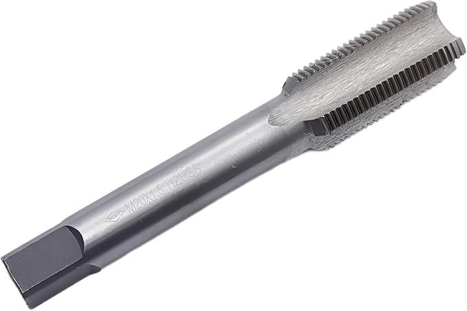 Metric Thread Tap, M20 X 1.5 HSS Machine Right Hand Thread Tap M20 X 1.5mm
