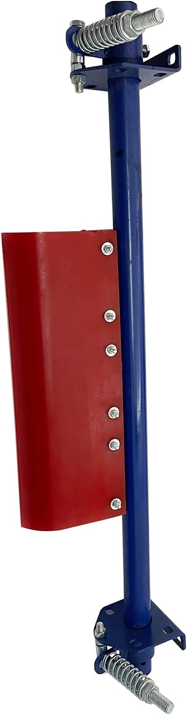 Polyurethane Scraper 23.6" Blade Width H-shape Single Conveyor Scraper Conveyor Belt Sweeper Cleaner Mud Scraper