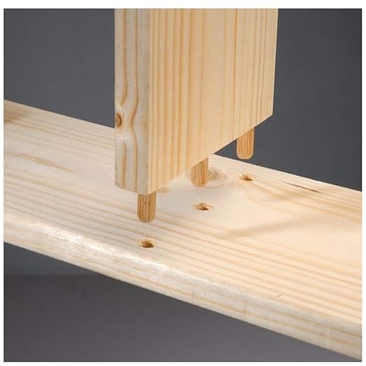 ALBO Wooden Dowel Pins 100 Pack Assorted Sizes 1/2 + 3/8 + 5/16 + 1/4 inch Fluted Wood Dowels Rods Hardwood Crafts Dowel Pegs