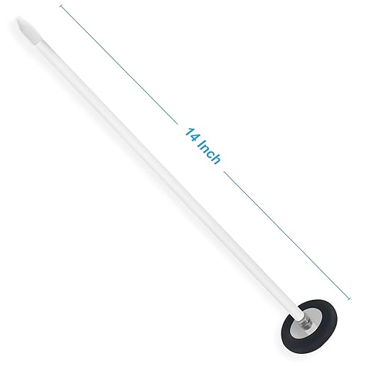 Neurological Reflex Hammers for Cutaneous and Superficial Responses, Neurologic Reflex Diagnosis and Testing (Babinski White Long Reflex Hammer Plastic Handle)