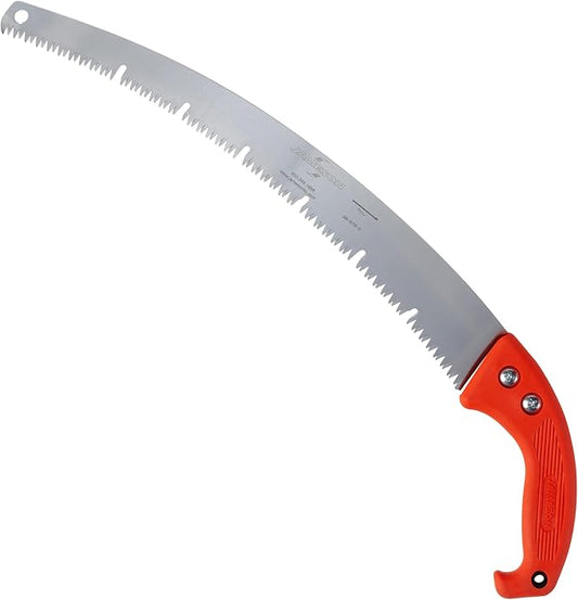 Jameson Barracuda™ Tri-Cut Gullet Edge Hand Saw – 16-Inch Ultra-Sharp Blade, Ergonomic Soft Grip Handle, Impulse-Hardened Teeth for Efficient & Clean Cutting