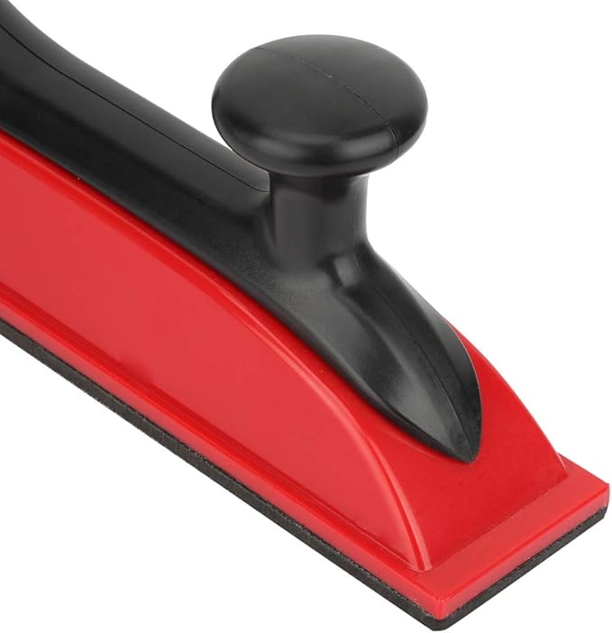 Hand Sanding Block Dust Extraction Plastic Grinding Block Polishing Tool 2.8횞16.5in