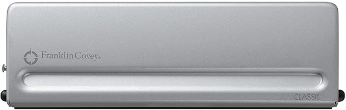 FranklinCovey - Metal Hole Punch for FranklinCovey Planners | Spill-Proof Chip Collector & Rubber Non-Slip Base (Classic)