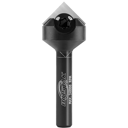 90 Degree V Groove Router Bit 1/4 Inch Shank, Carbide Insert Wood CNC Router Bits for Woodworking Engraving Carving