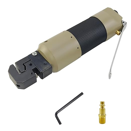 Air Hole Punch and Flange Tool 90PSI 2in1 Flanging Car Repair Air Panel Flange Punch Tool 3/16 inch Pneumatic Hole Puncher Punch Flange Tool