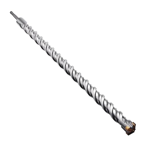 3/8" x 31.5" SDS Plus Rotary Hammer Drill Bit, Concrete Drill Bit for Concrete, Brick, Cement and Stone (31.5" Length, 3/8" Diameter)