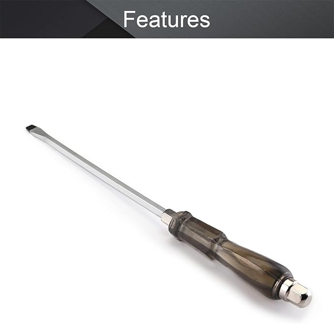 Utoolmart Slotted Impact Screwdriver 10 Inch Keystone Demolition Driver Magnetic 1Pcs