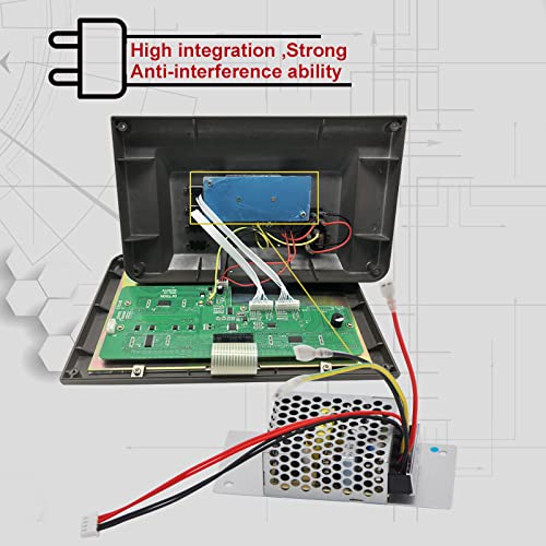 3 Axis DRO Digital Readout for Metal Milling Machine Lathe Machine Tool 470mm+970mm+270mm Magnetic Scale 5um IP67 Sealing Protection 18" x 38" x 10 "