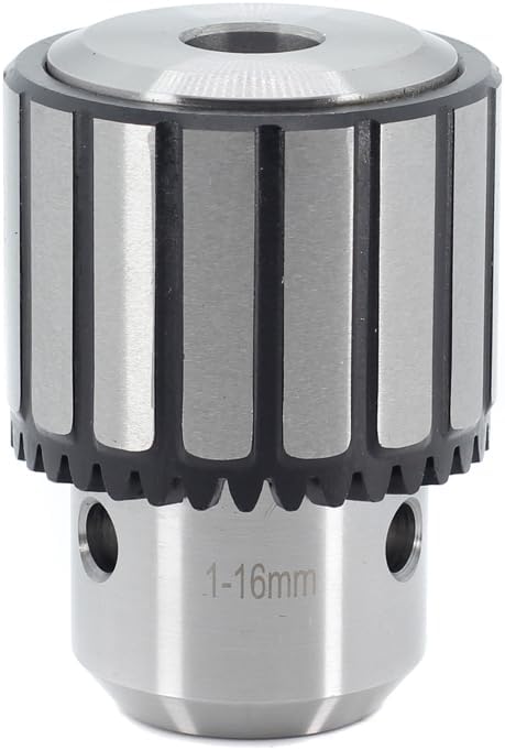 Drill Chuck JESTUOUS JT33 Key Type 5/8 Inch(1-16mm) with MT2 Morse Taper Arbor Heavy Duty Chucks