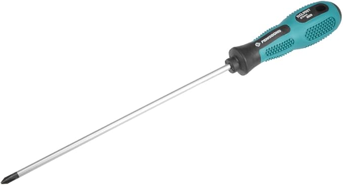 uxcell #1 Phillips Screwdriver 8 Inch Round Shaft Non Slip Comfortable Handle