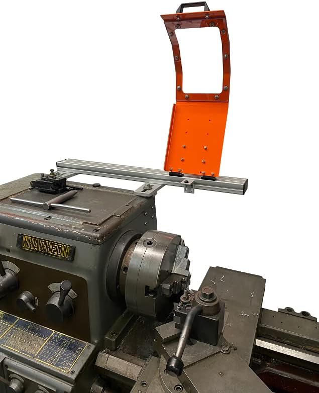 Lathe Chuck Guard. Fits 8-16" Chuck Diameters. Standard model, no interlock. Part # CC816 by ATS Machine Safety Solutions
