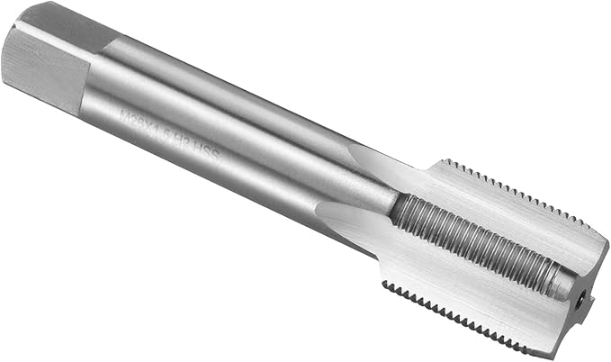 uxcell Hand Plug Tap M26 x 1.5 H2 Metric Thread Plug Style Taps Straight Flute Screw Tapping Threading Tool High Speed Steel HSS6542