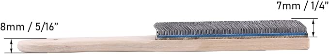 File Card and Brush, 8''File Cleaner Carded, 1 Pack File Card1