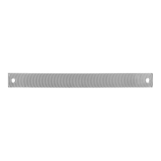 PFERD Hand File without Tang, Swiss Pattern, Curved Cut, Convex, #00 Coarseness, 14" Length, 1-11/32" Width, 1/4" Thickness