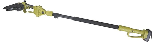 2-IN-1 Cordless Pole Saw & Mini Chainsaw, 21V 4.0Ah Battery Powered 8 Inch Electric Pole Chainsaw, 15Ft MAX Reach Pole Saw for Tree Trimming(2 * 4Ah Batteries and Fast Charger Included)