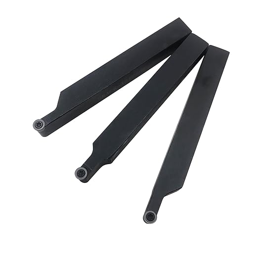 3/8??1/2" SRACR SRACL SRDCN1010/1212 H06 Lathe Turning Holders Lathe Turning & Profiling Tool Holder with RCMT0602 Round Carbide Milling Inserts (3pcs 1/2??Holders with Gray Inserts)