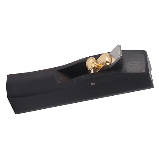 Woodworking Hand Plane with Ebony Wood Body for Smoothing and Trimming(120mm)