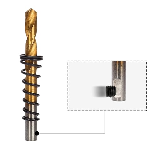 Mollom 10Pcs (13-51mm) TCT Carbide Hole Saw Kit for Hard Metal, 5Pcs Extra Pilot Drill bits and 3Pcs Hex Keys for Stainless Steel, Iron,Aluminum,Alloy,Metal.