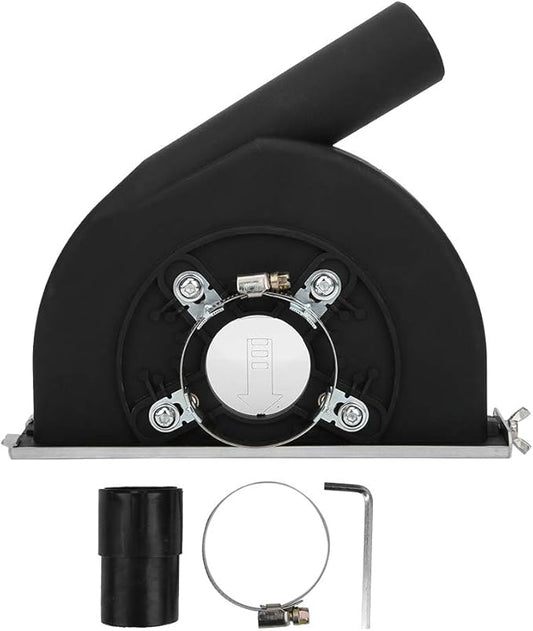 Angle Grinder Dust Shroud, Grinding Cutting Protective,Shroud Dust Collection Attachment Saw Blades Cover,for 150/156/160/180mm Blade