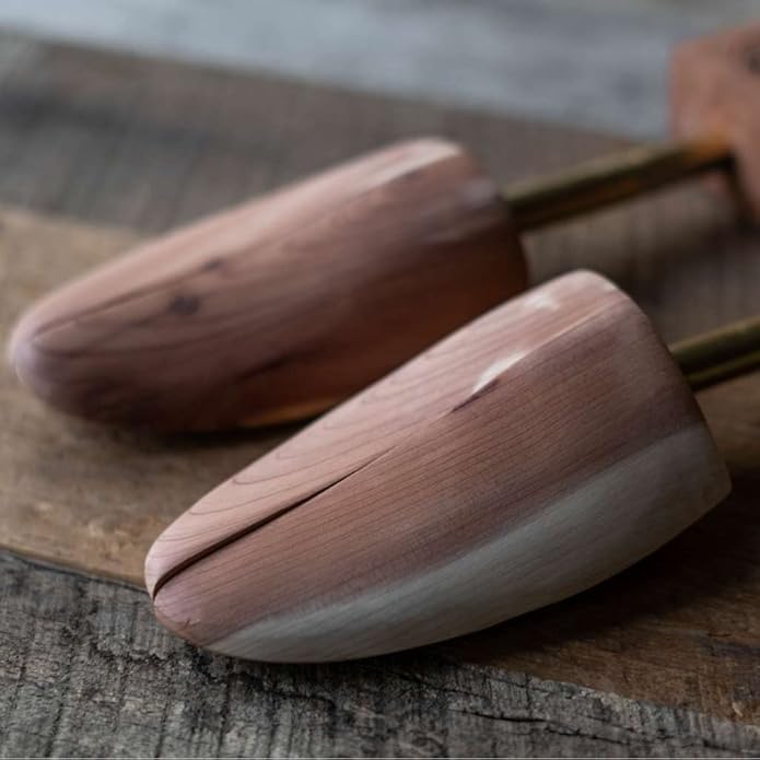 Cobbler's Choice Cedar Shoe Tree - Made With All Natural Aromatic Cedar Wood