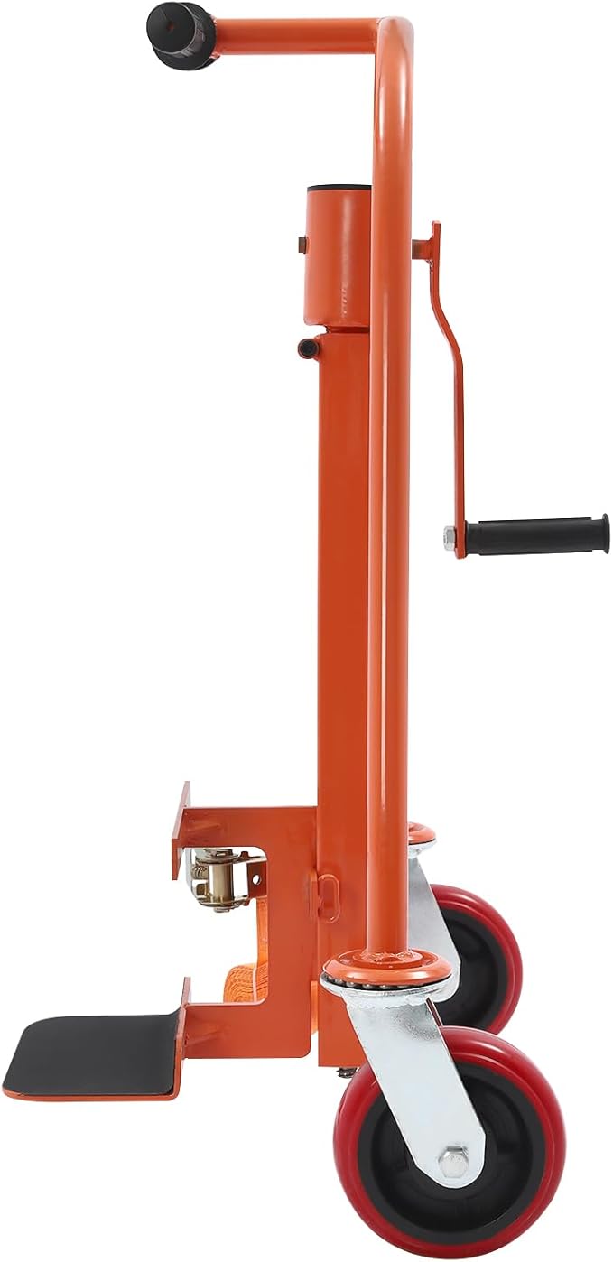 Furniture Moving Tool Set of 2 Manual Furniture and Crate Mover 1300 lbs Capacity Multifunctional Handling Tools for Moving, Warehousing, Furniture Stores (Orange)