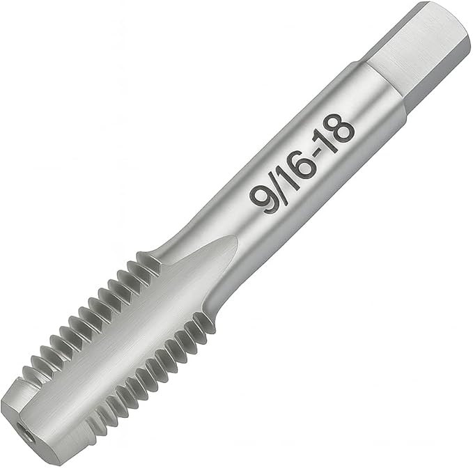 9/16"-18 Thread Tap 6542 HSS Thread Maker for Internal Thread Repair and Fabrication
