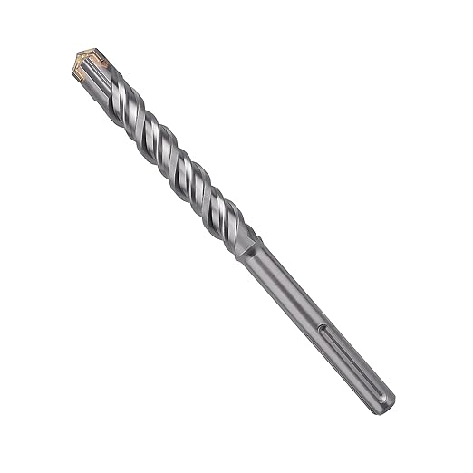 1-1/8 inch x 13-3/8 inch SDS Max Rotary Hammer Drill Bit, Carbide Tipped Concrete Drill Bits for Concrete, Brick, Cement and Stone, 13-3/8 inch Length (1-1/8 in x 13-3/8 in)