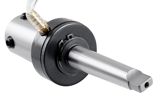 Accusize Industrial Tools Mt2 to 3/4 inch Weldon Shank with Coolant System for Drill-Use Annular Cutter on Drill Press, Mc10-0002