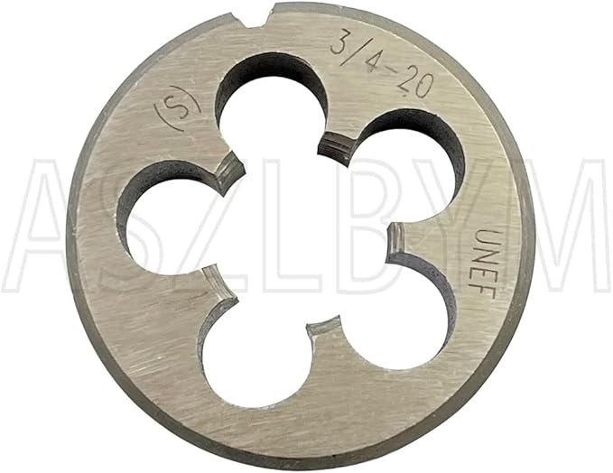 3/4-20 HSS Tap And Die Set竊?UNEF Machine Thread Tap And UNEF Round Thread Die Right Hand