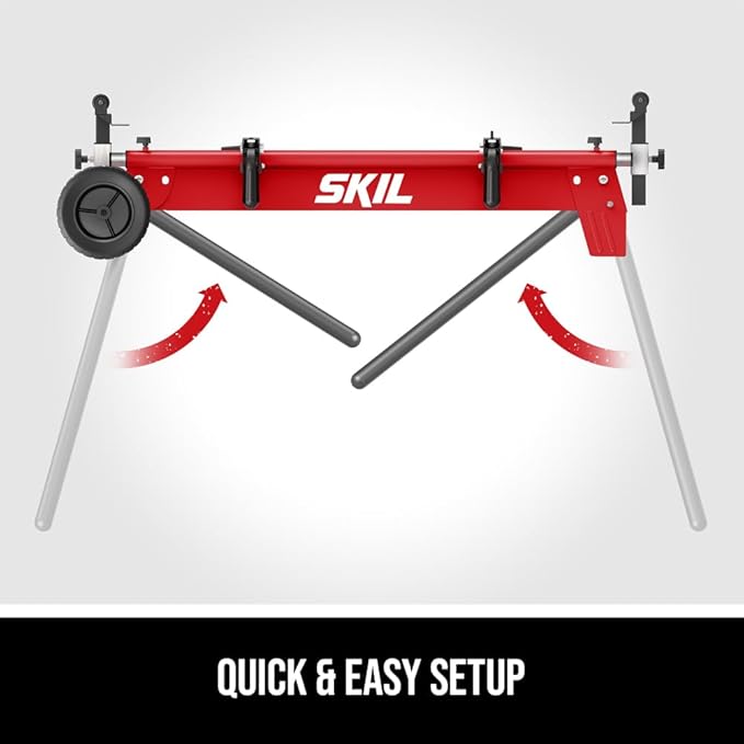 SKIL Portable Miter Saw Stand for MS6305-00 & MS6306-00 & Any Brand of Miter Saw-SRS0001