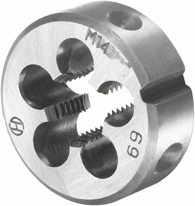 Mactoom 14mm x 1.5 HSS Metric Tap and Die Set Right Hand Thread,Tapping DIY Tool 3pcs (M14 x 1.5mm)