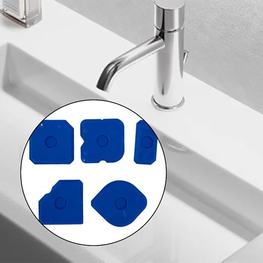 12 Pcs Silicone Caulking Tool Kit, Reusable Sealant Finishing and Removal Tools for Bathroom, Kitchen, Window, Floor