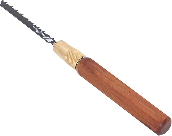 Dpofirs 5 Manual Saw Kit, Hex Shaped Handle, 5 Blades, Detachable Woodworking Hand Saw, for Home Projects