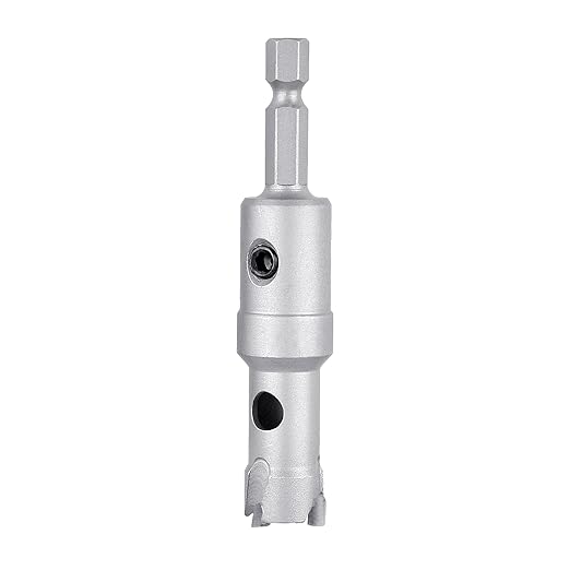 14mm (5/9 inch) Carbide Hole Saw, Hex Shank, Stainless Steel, Sheet Metal, Aluminum Alloy, Iron, Metal, Wood