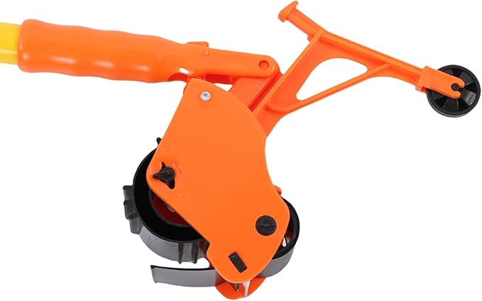 GLOGLOW Floor Tape Applicator, Hand Pushed Court Line Tape Machine for PVC PE EVA Films, Ergonomic Design for Home Office Warehouse Floor Marking Tools Paint, Coating, and Wall Treatment