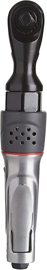 Ingersoll Rand 107XPA 3/8??Air Ratchet Wrench, Heavy Duty, 54 ft lbs Max Torque Output, Variable Speed Lever Style Throttle, 360 Degree Adjustable Exhaust