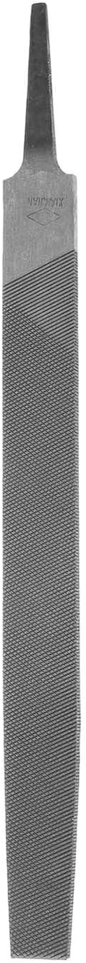 HARFINGTON Tip Coarse Cut File 8" Double Cut Teeth High Carbon Steel Hand Rasp File without Handle for Metal Wood Deburring Removing