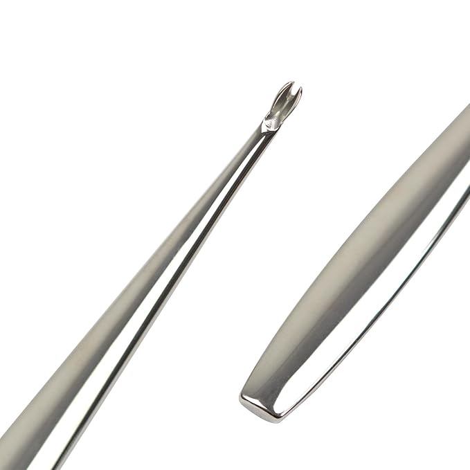 Cuticle Pusher Cuticle Cutter Dead Skin Remover Stainless Steel Cuticle Trimmer Tool for Nail Edges Cuticle