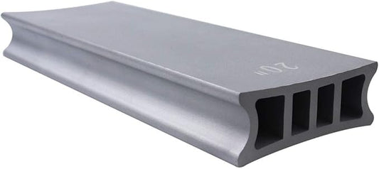 Guyker Two-Way Radius Sanding Block for Fret Leveling Fingerboard - Aluminum Sanding Beam Luthier Tool for Guitar & Bass Repair & Maintenance CNC Machined (1 Piece, Radius 9.5??+ 20??