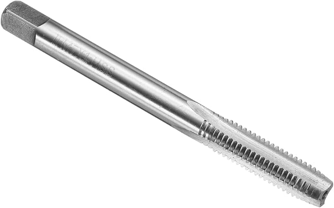 uxcell Hand Plug Tap M7 x 1 H2 Metric Thread Plug Style Taps Straight Flute Screw Tapping Threading Tool 9CrSi Alloy Tool Steel