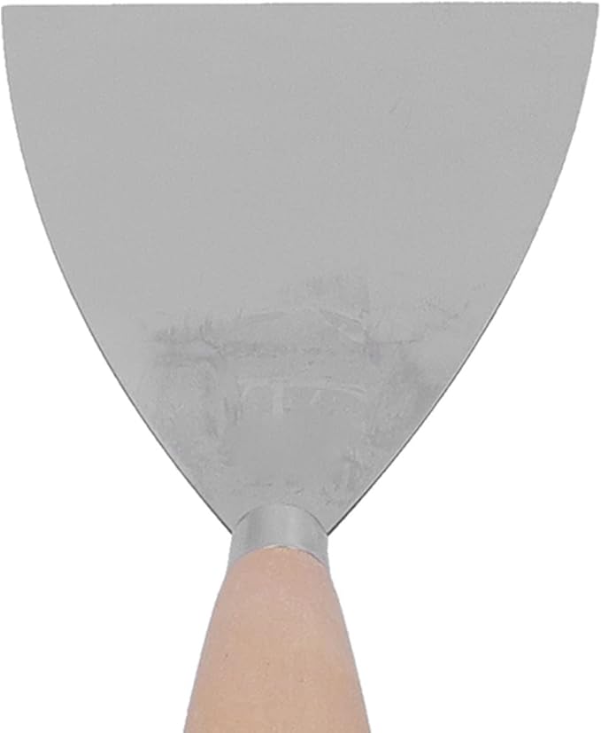 Putty Knife, Paint Scraper Spackle Wall Repair 4 Pcs Putty Knife Scrapers Stainless Steel Spackle Knife Metal Scraper Tool for Drywall Finishing, Plaster Scraping, Decals