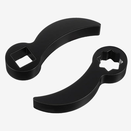 Pry Bar Wrench Adapter, 1/2'' Heavy-Duty Half Shaft Removal Tool, Universal Ratchet Pry Bar Attachment for Automotive Repair, Anti-Slip Crowbar Adapter Head with Professional Car Repair Kit