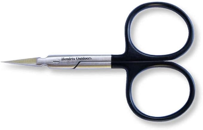 4-Inch All Purpose Scissors Tungsten Carbide, Black