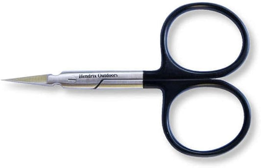 4-Inch All Purpose Scissors Tungsten Carbide, Black