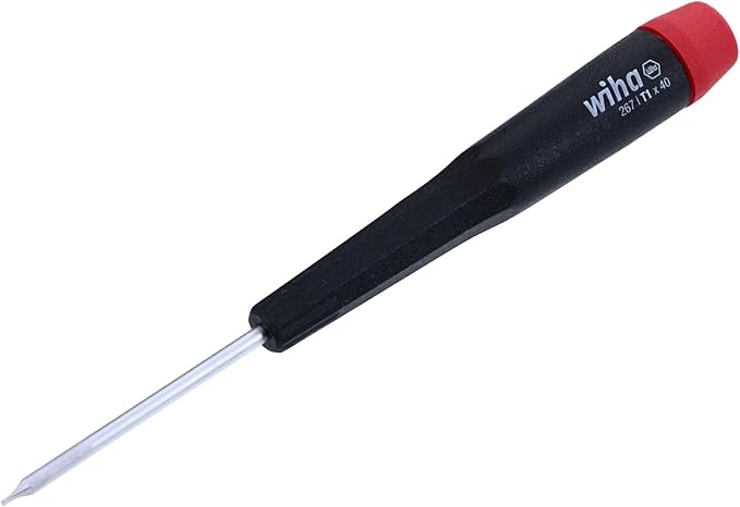 Wiha 26791 Precision Torx T1-T8 Set, 8-Piece,(Red, Black)